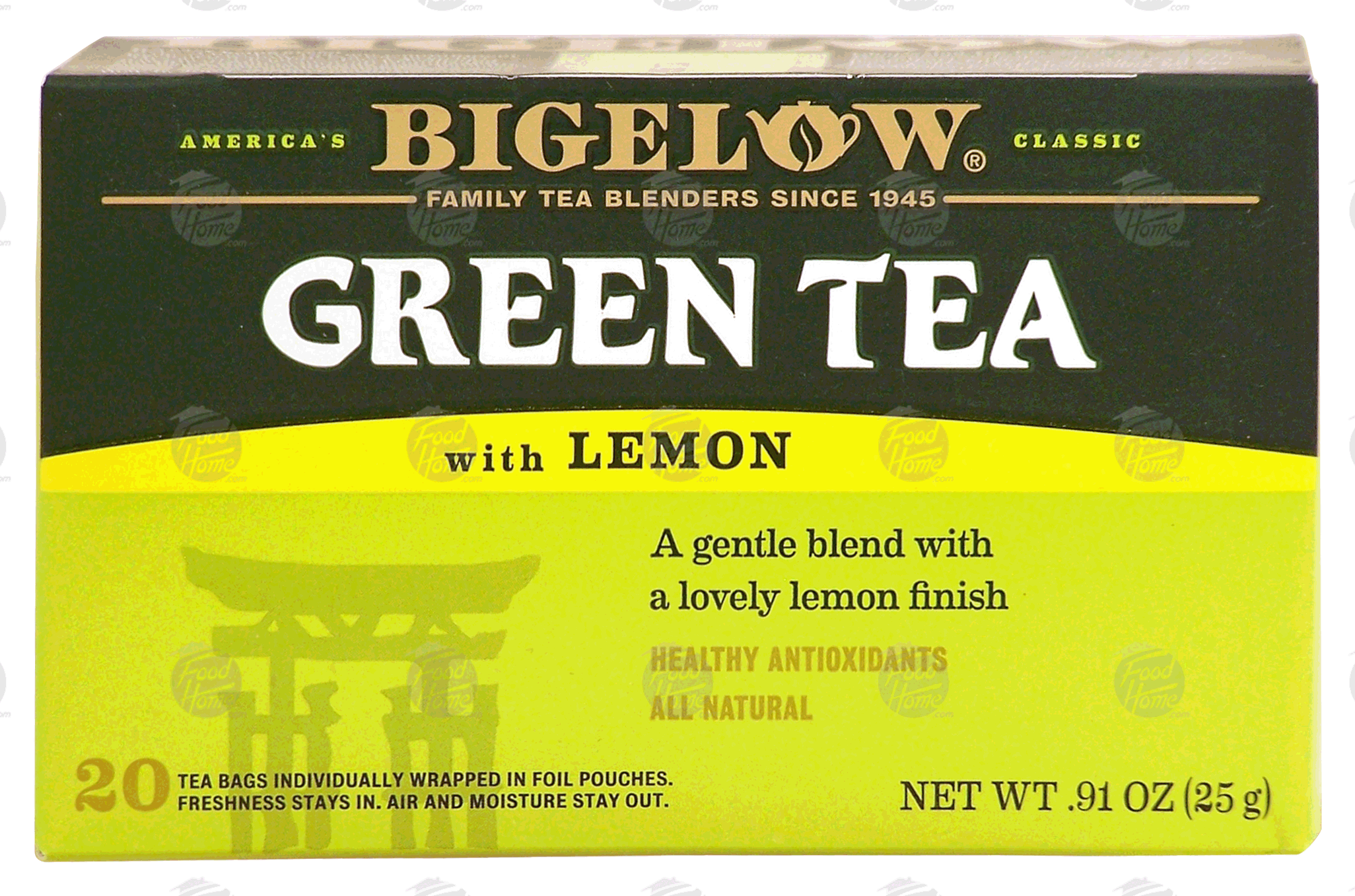 Bigelow  green tea with lemon Full-Size Picture